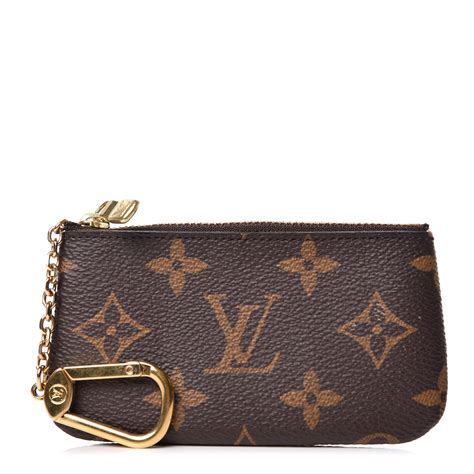 louis vuitton leather key pouch|Louis Vuitton key pouch monogram.